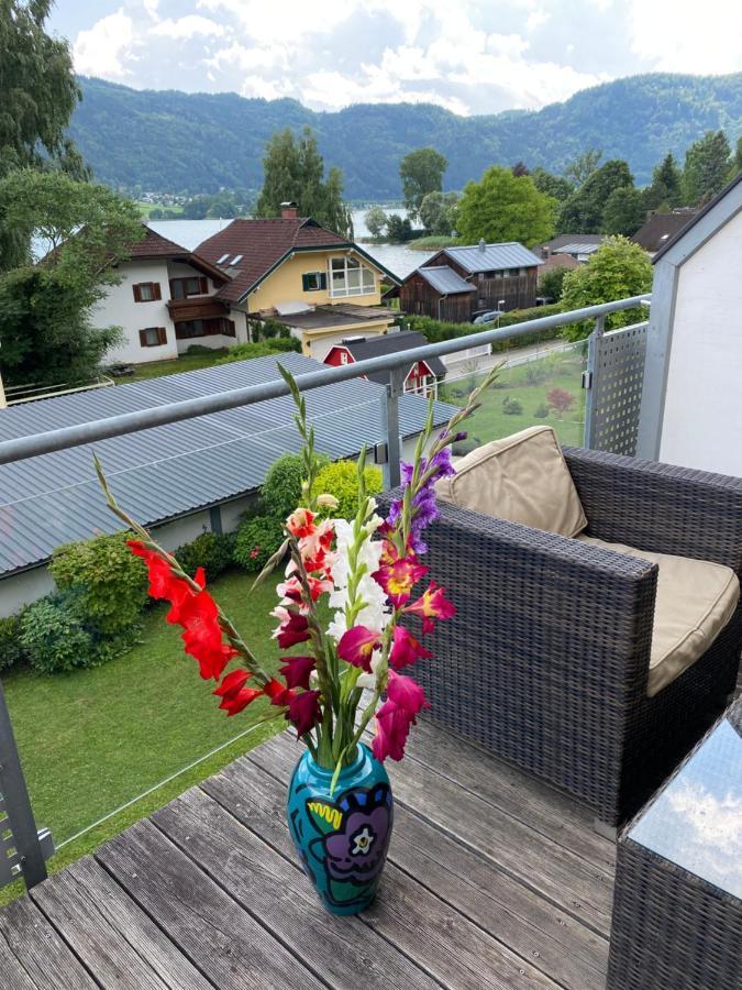 FeWo mit Seeblick Bodensdorf Exterior foto